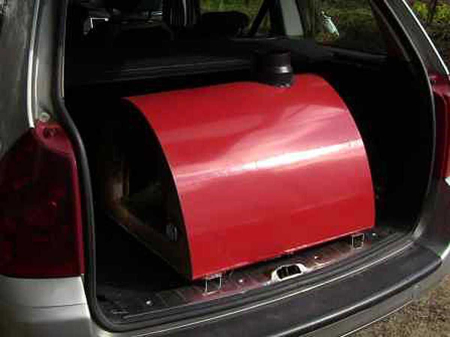 Cuptor traditional pentru pizza pe lemne Maximus Arena negru [30]