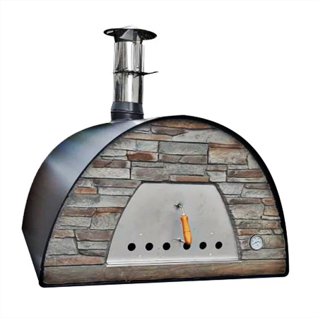 GRĂTARE DE GRĂDINĂ - Cuptor traditional pentru pizza pe lemne Maximus Prime Arena Black