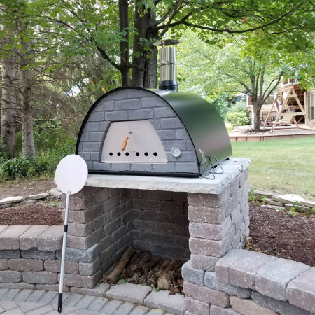 Cuptor traditional pentru pizza pe lemne Maximus Prime Arena Black [4]