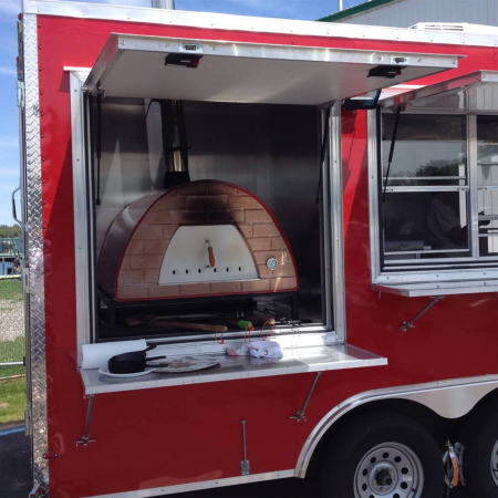 Cuptor traditional pentru pizza pe lemne Maximus Prime Arena Black [9]