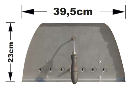 Cuptor traditional pentru pizza pe lemne Maximus rosu [40]