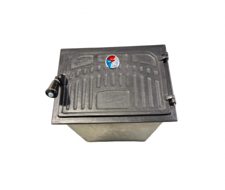 Uși de cuptor - cuptor-usa-fonta-negru-termometru-300-grade