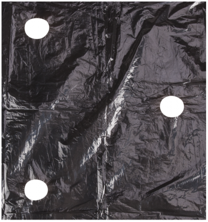 FOLIE MULCIRE NEAGRA PERFORATA, 2 M LATIME, 22.5 GR [1]
