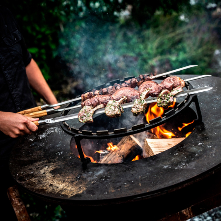 Furculita pentru frigarui Churrasco 60 cm Forged OLSKEWF60 [5]