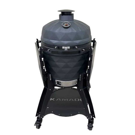 Gratar ceramic pe carbuni Kamado Brenton Black Diamond 56 cm 22 inci BRNT64 [3]