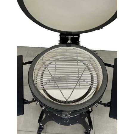 Gratar ceramic pe carbuni Kamado Brenton Black Diamond 56 cm 22 inci BRNT64 [6]