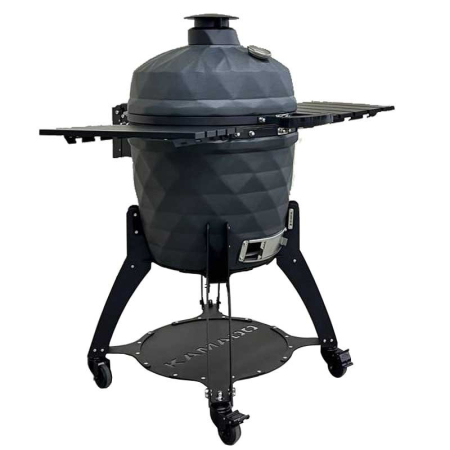 Gratar ceramic pe carbuni Kamado Brenton Black Diamond 56 cm 22 inci BRNT64 [2]