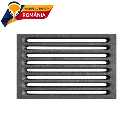 PRODUS ÎN ROMÂNIA - GRĂTAR DIN FONTĂ 210 x 140 x 15 mm