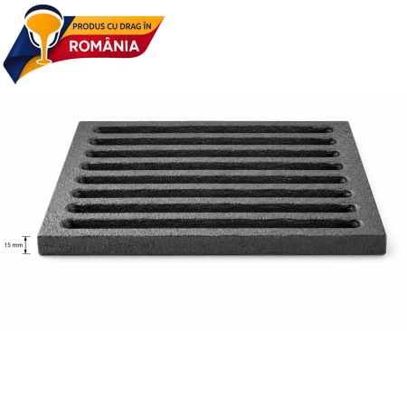 GRĂTAR DIN FONTĂ 210 x 140 x 15 mm [3]