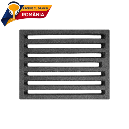 PRODUS ÎN ROMÂNIA - GRĂTAR DIN FONTĂ 220 x 160 x 15 mm