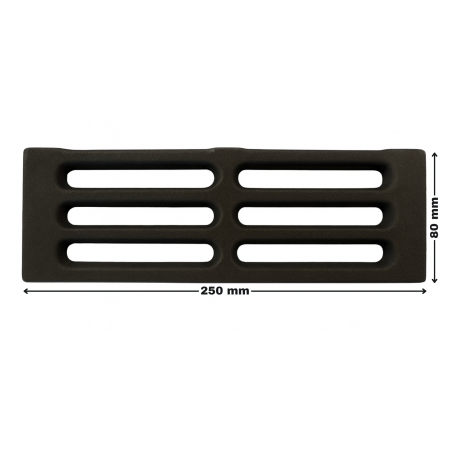 GRĂTAR DIN FONTĂ 250×80×20 mm [1]