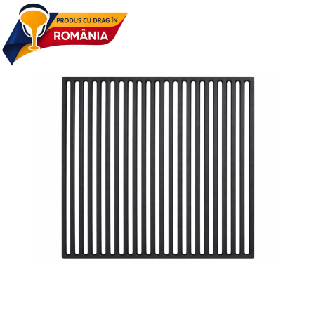 GRĂTARE DE GRĂDINĂ - GRĂTAR DIN FONTĂ 370 x 350 mm