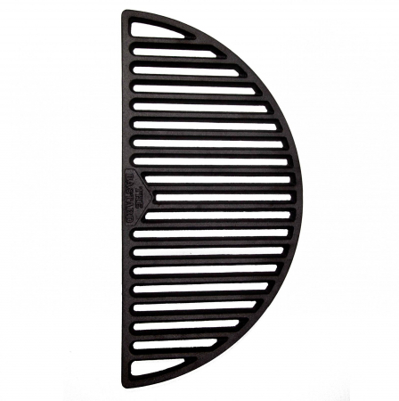 Plite & grile pentru gratar - Gratar din fonta in forma de semicerc pentru Kamado The Bastard Large, 49cm, BB551