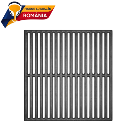 GRĂTARE DE GRĂDINĂ - GRĂTAR DIN FONTĂ PENTRU CENTRALĂ 420 x 220 x 30 mm