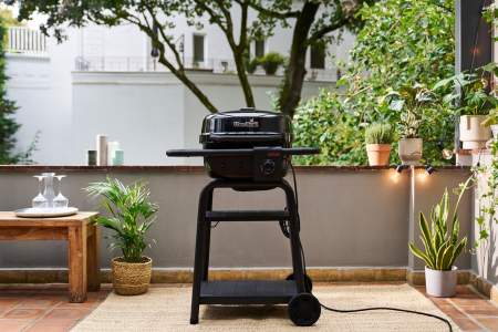 Gratar electric 2.100 W si pe carbuni hibrid, 370 grade Celsius, TRU-Infrared, Char-Broil Patio Bistro E2Coal 140255 [10]