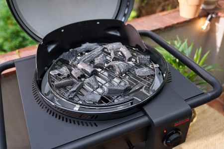 Gratar electric 2.100 W si pe carbuni hibrid, 370 grade Celsius, TRU-Infrared, Char-Broil Patio Bistro E2Coal 140255 [12]