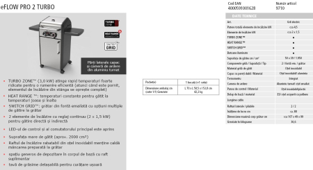 Gratar electric 3 Kw Enders eFlow Pro 2 Turbo 97106 [14]