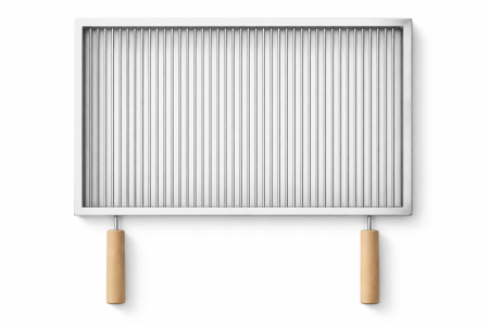 Grătare pe cărbuni - Gratar inox alimentar 650x470 mm
