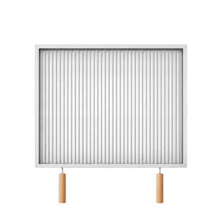 GRĂTARE DE GRĂDINĂ - Grătar inox 650 x 600 mm, bară 6 mm - Standard
