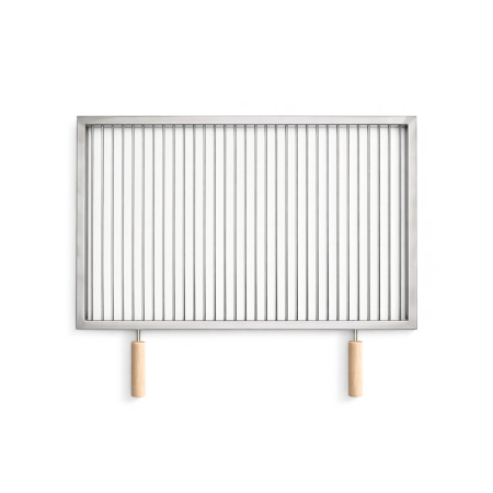 GRĂTARE DE GRĂDINĂ - Grătar inox 670 x 500 mm, bară 6 mm, mânere detașabile - ECO