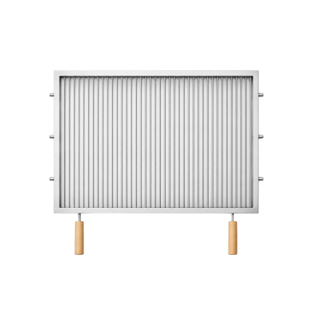 GRĂTARE DE GRĂDINĂ - Grătar inox 670 x 600 mm, bară 8 mm - Standard