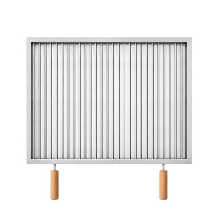 GRĂTARE DE GRĂDINĂ - Grătar inox 715 x 600 mm, bară 6 mm - Standard
