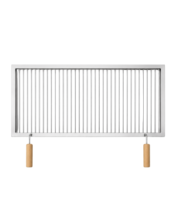 GRĂTARE DE GRĂDINĂ - Grătar inox 750 x 450 mm, bară 8 mm, mânere fixe - Standard