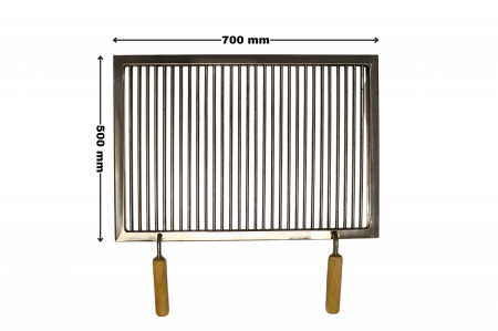 Grătare electrice - Grătar inox 750x550 mm - ECO