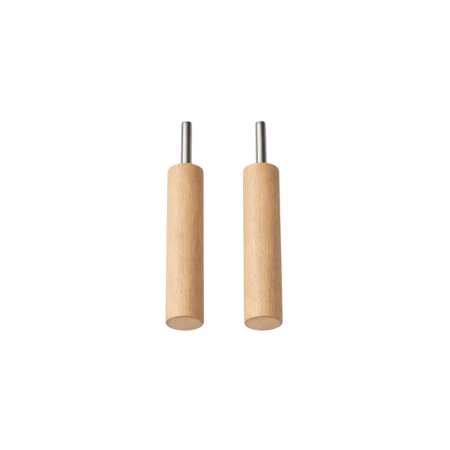 Grătar inox 770 x 440 mm, bară 8 mm, mânere detașabile - Standard [1]