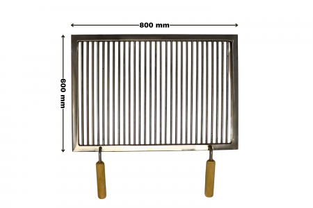 Accesorii pentru grătare - gratar-inox-800x600-mm-eco-15-mm