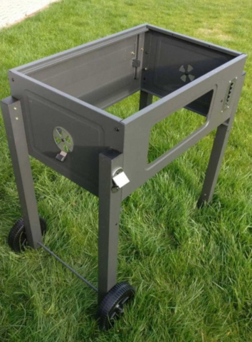 Gratar pe carbuni Activa Angular XXL 11250C, gratare din fonta 71 x 46 cm [10]