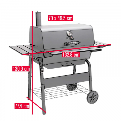 Gratar pe carbuni Char-Broil 140253 [6]