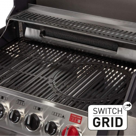 Gratar pe gaz, 3 arzatoare inox, arzator infrarosu, grile fonta, Enders Monroe Pro 3 SIK Turbo 837633 [2]