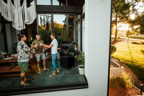 Gratar pe gaz, 3 arzatoare inox, arzator infrarosu, grile fonta, Enders Monroe Pro 3 SIK Turbo, 838133 grafit mat [10]