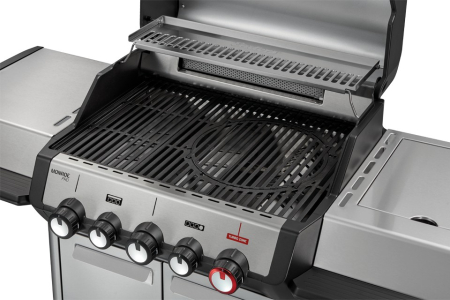 Gratar pe gaz, 3 arzatoare inox, arzator infrarosu, grile fonta, Enders Monroe Pro 3 SIKR Turbo, 836133 [2]