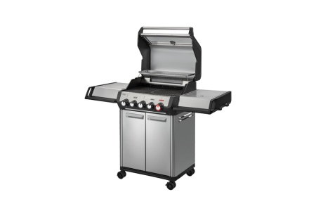 Gratar pe gaz, 3 arzatoare inox, arzator infrarosu, grile fonta, Enders Monroe Pro 3 SIKR Turbo, 836133 [1]