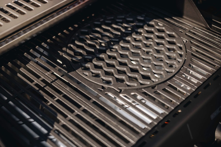 Gratar pe gaz, 3 arzatoare inox, arzator infrarosu, grile fonta, Enders Monroe Pro 3 SIKR Turbo Shadow, 836433 [4]