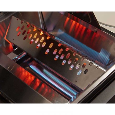 Gratar pe gaz, 3 arzatoare inox, arzator Turbo Zone, grile fonta, Enders Chicago Next 3 R Turbo 893433 [10]