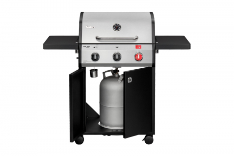 Gratar pe gaz, 3 arzatoare inox, arzator Turbo Zone, grile fonta, Enders Chicago Next 3 R Turbo 893433 [3]