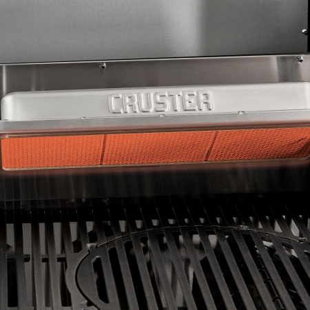 Gratar pe gaz, 4 arzatoare inox, arzator infrarosu ajustabil, grile fonta, Enders Uniq 4 IK Cruster 870233 [5]