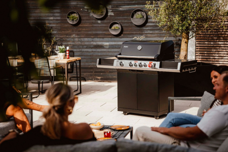 Gratar pe gaz, 4 arzatoare inox, arzator infrarosu ajustabil, grile fonta, Enders Uniq 4 IK Cruster 870233 [22]