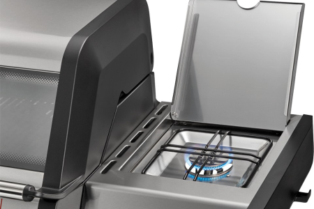 Gratar pe gaz, 4 arzatoare inox, arzator infrarosu, grile fonta, Enders Monroe Pro 4 SIKR Turbo, 836233 [4]