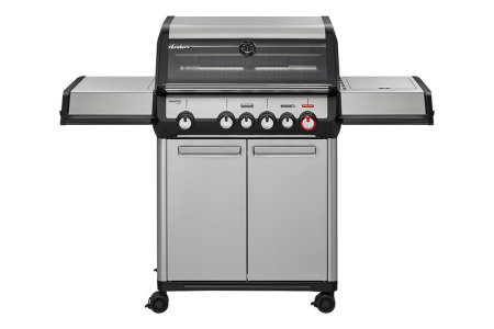 Gratar pe gaz, 4 arzatoare inox, arzator infrarosu, grile fonta, Enders Monroe Pro 4 SIKR Turbo, 836233 [1]