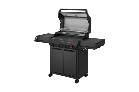 Gratar pe gaz, 4 arzatoare inox, arzator infrarosu, grile fonta, Enders Monroe Pro 4 SIKR Turbo Shadow, 836633 [2]