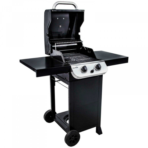 Gratar pe gaz Char-Broil Convective 210B, 2 arzatoare din inox, gratare din fonta [1]