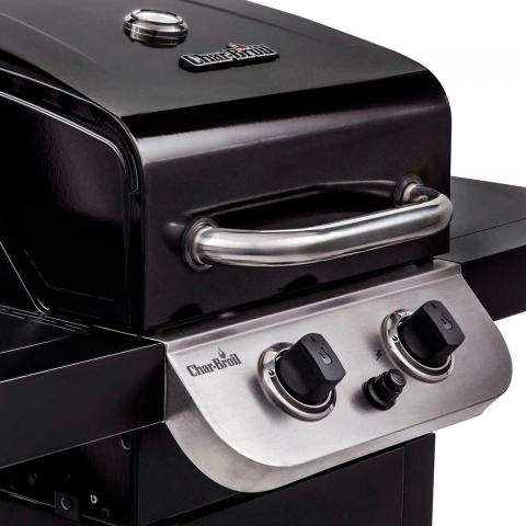 Gratar pe gaz Char-Broil Convective 210B, 2 arzatoare din inox, gratare din fonta [7]