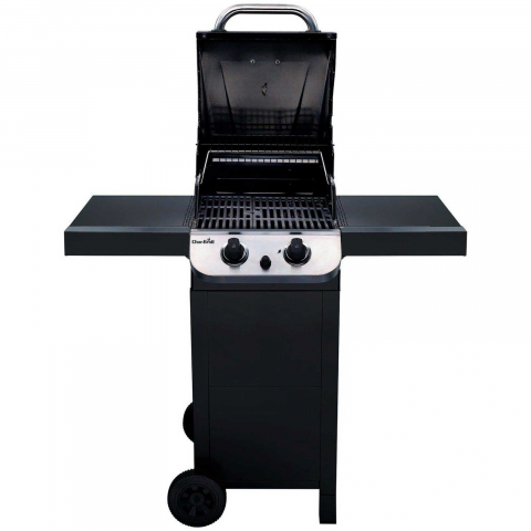 Gratar pe gaz Char-Broil Convective 210B, 2 arzatoare din inox, gratare din fonta [5]