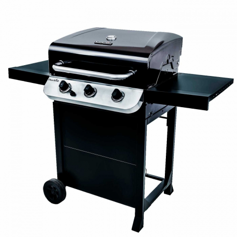 Gratar pe gaz Char-Broil Convective 310B, 3 arzatoare din inox, gratare din fonta [3]