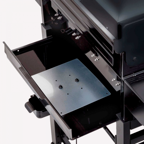 Gratar pe gaz Char-Broil Convective 310B, 3 arzatoare din inox, gratare din fonta [6]