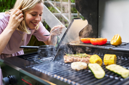 Gratar pe gaz Char-Broil Essential 3 G cu 3 arzatoare, grile din fonta, TRU-Infrared 140234 [12]